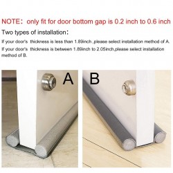Under door guard - draft stopper - soundproof - door bottom sealing - stripFurniture