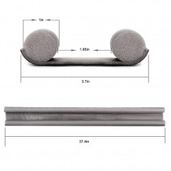 Under door guard - draft stopper - soundproof - door bottom sealing - stripFurniture