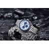 PAGANI DESIGN - stainless steel Quartz watch - waterproof - silver / whiteWatches