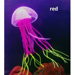 Luminous silicone jellyfish - aquarium decorationDecorations