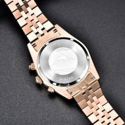 BENYAR - elegant Quartz watch - chronograph - waterproof - stainless steel - goldWatches