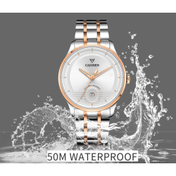 CADISEN - mechanical automatic watch - waterproof - stainless steel - goldWatches