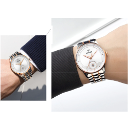 CADISEN - mechanical automatic watch - waterproof - stainless steel - goldWatches