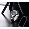 BENYAR - automatic mechanical watch - hollow-out design - stainless steel - whiteWatches