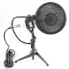 BM8000 - wired recording condenser - microphone - shock mount - stand - 3.5mm plugMicrophones
