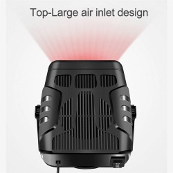 4 in 1 car heater - cooling / heating fan - dryer / demister / defroster - 120WInterior accessories