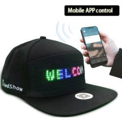 Luminous LED baseball cap - Bluetooth controlHats & Caps