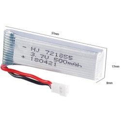 3.7V - 500mah - 25C - lipo battery - for Wltoys E50 E50S QuadcopterBatteries