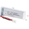 3.7V - 500mah - 25C - lipo battery - for Wltoys E50 E50S QuadcopterBatteries
