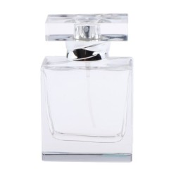 Glass perfume bottle - empty container - with atomizer - 50 mlPerfumes