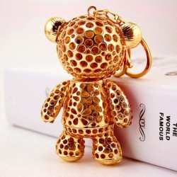 Crystal / diamond bear - keychainKeyrings