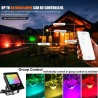 60W - Bluetooth - RGB - LED floodlight - outdoor reflector with musicFloodlights