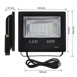 60W - Bluetooth - RGB - LED floodlight - outdoor reflector with musicFloodlights