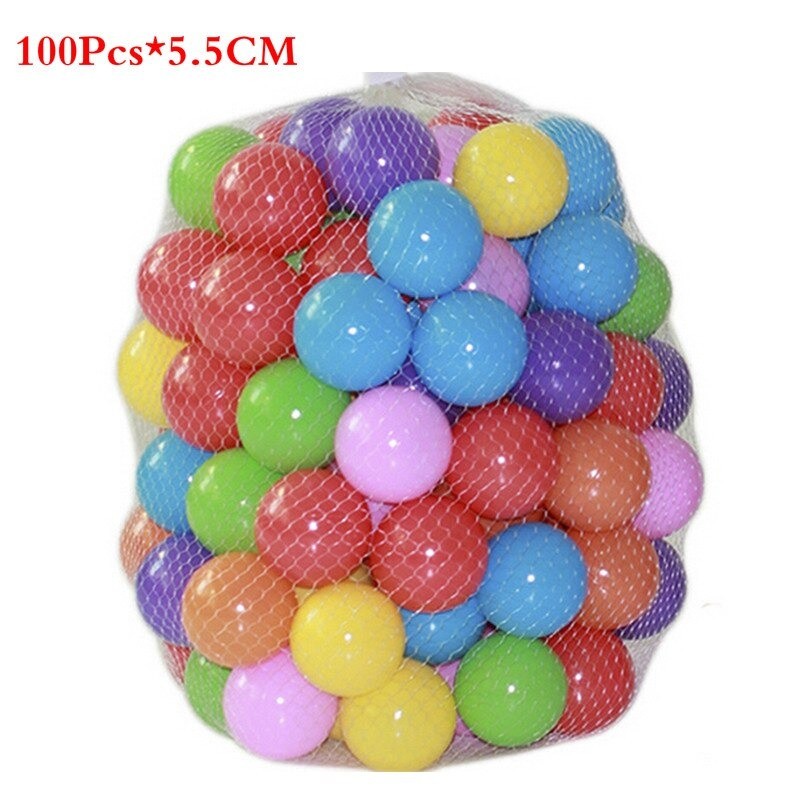 Baby plastic pool balls - eco friendly - 100 piecesBaby & Kids