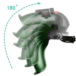 Solar auto darkening welding helmet - adjustable - flip maskHelmets