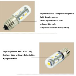 Fridge bulb - E14 - 1.5W - 110V/220V - LED SMD 5050E14