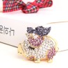 Crystal pig - keychainKeyrings