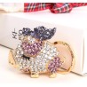 Crystal pig - keychainKeyrings