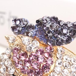 Crystal pig - keychainKeyrings