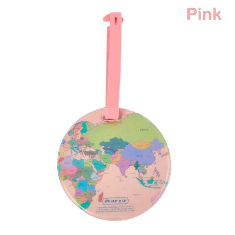 World map - ID / address holder - luggage tag - travel accessoriesOutdoor & Camping