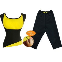 Slimming / weight loss pants / vest - sauna effect - fitness training setFitness