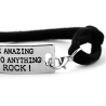 Leather bracelet - inspirational messages - unisexBracelets