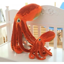 Orange octopus - plush toy - 30cm - 50cmCuddly toys