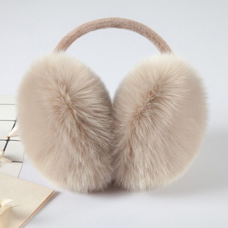 Big winter fur earmuffsHats & Caps