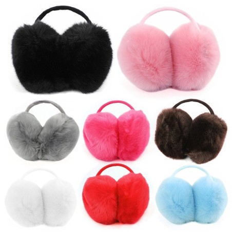 Big winter fur earmuffsHats & Caps