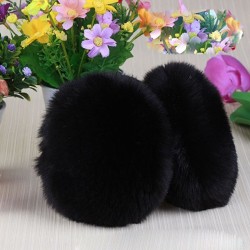 Big winter fur earmuffsHats & Caps