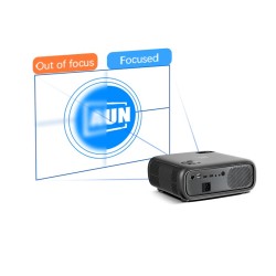 AUN AKEY9S - LED HD projector - Android - Bluetooth - WIFI - 4K - 1080PProjectors