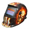 Auto-darkening welding helmet - hellfire / skullHelmets