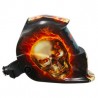 Auto-darkening welding helmet - hellfire / skullHelmets