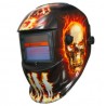Auto-darkening welding helmet - hellfire / skullHelmets