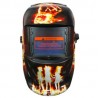 Auto-darkening welding helmet - hellfire / skullHelmets