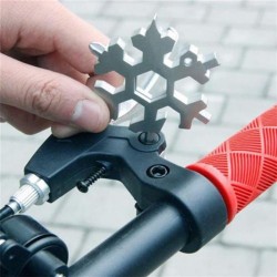 18 in 1 multi-tool - stainless steel bottle opener / screwdriver - snowflakeBar supply