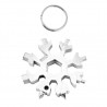 18 in 1 multi-tool - stainless steel bottle opener / screwdriver - snowflakeBar supply