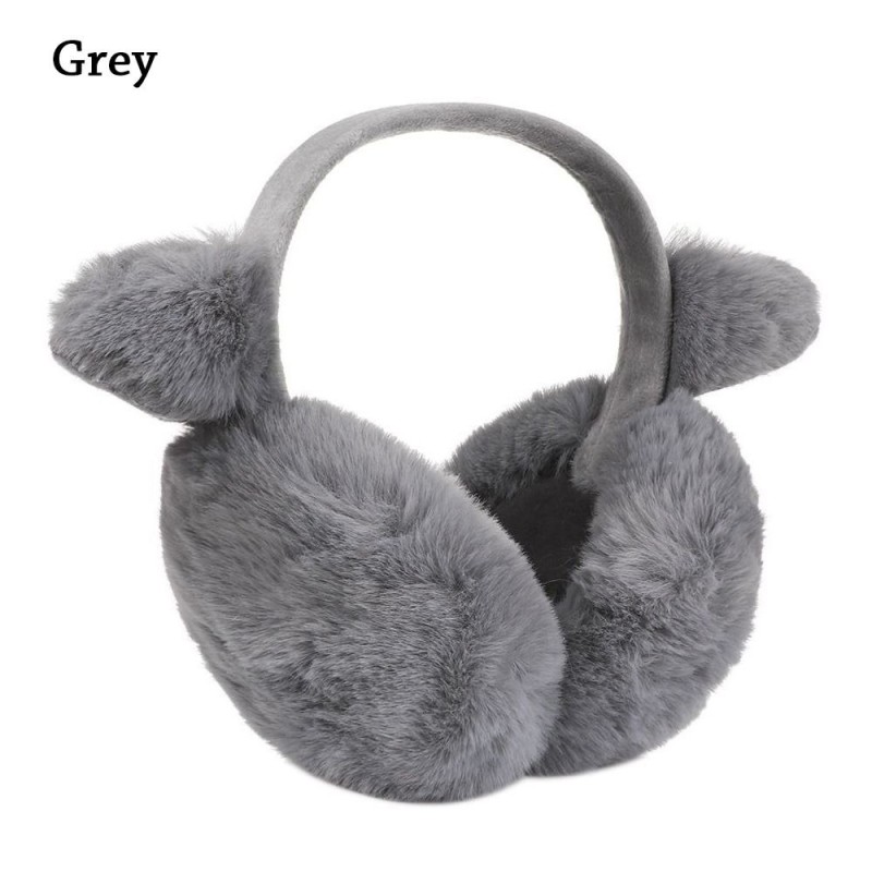 Warm winter earmuffs - with cat's earsHats & caps