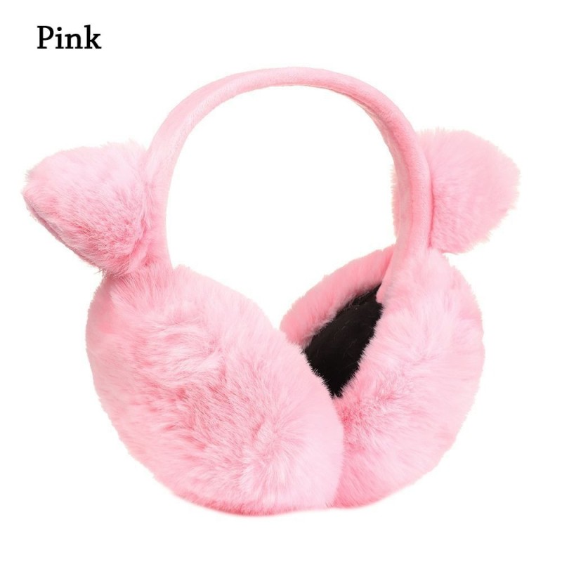 Warm winter earmuffs - with cat's earsHats & caps