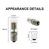 E14 - 12V - 24V - 110V - 220V - 1W - LED bulb - 4 piecesE14