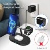 3 in 1 wireless charger - magnetic stand - fast charging - for iPhone - iWatch - AirPods - 15WAccessories