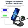 3 in 1 wireless charger - magnetic stand - fast charging - for iPhone - iWatch - AirPods - 15WAccessories