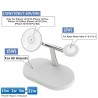 3 in 1 wireless charger - magnetic stand - fast charging - for iPhone - iWatch - AirPods - 15WAccessories