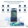 3 in 1 magnetic wireless charger - fast charging - for iPhone - Apple Watch - AirPodsAccessories