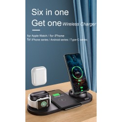Wireless charger - fast charging stand - for iPhone - Apple Watch - AirPodsAccessories