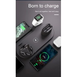 Wireless charger - fast charging stand - for iPhone - Apple Watch - AirPodsAccessories