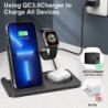 3 in 1 wireless charger - fast charging stand - for iPhone - AirPods - Apple Watch - SamsungChargers