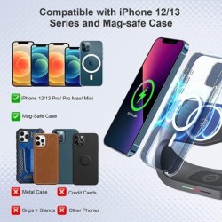 3 in 1 magnetic wireless charger - fast charging stand - for iPhone - AirPods - Apple WatchAccessories