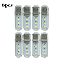USB strip light - mini LED lamp - emergency lighting - 8 piecesLights & lighting