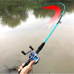Ultralight fishing rod - two-sections - casting / spinning handleFishing rods